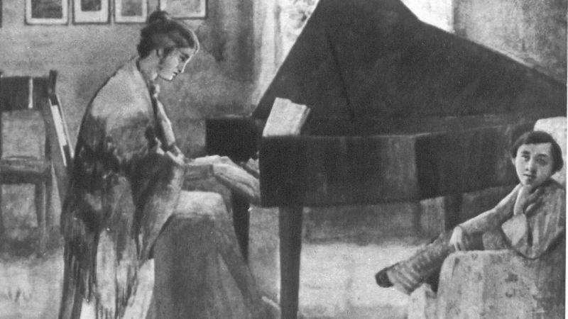 Н.Некрасов в детстве