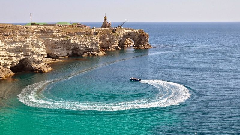 Мыс Тарханкут в Крыму