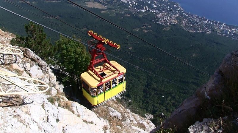 Гора Ай-Петри, канатная дорога