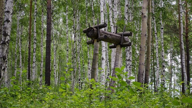 Как хоронят детей эвенки