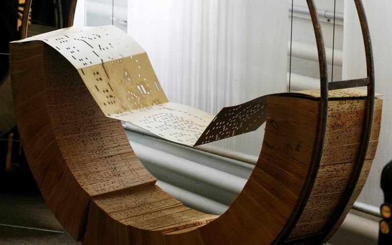 Перфокарты для управления ткацкими станками Жозефа Жакарда