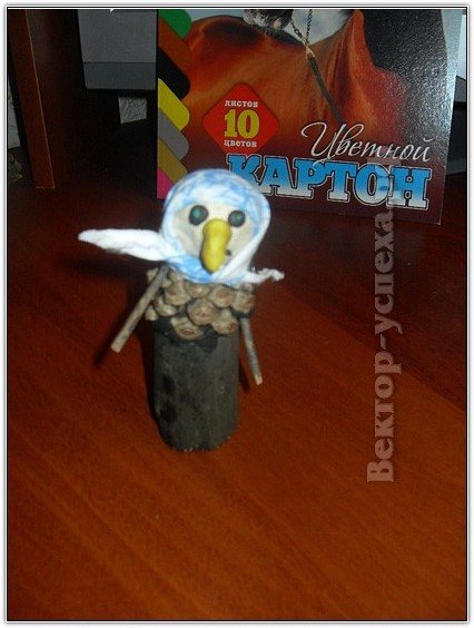 Избушка на курьих ножках своими руками из природного материала