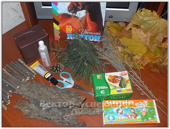 Избушка на курьих ножках своими руками из природного материала