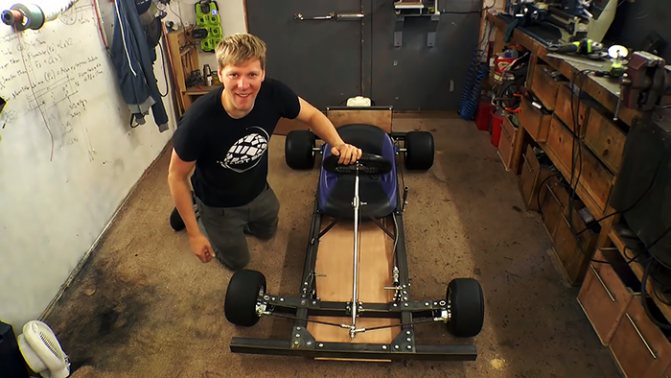 Как сделать простой карт без сварки и токарки