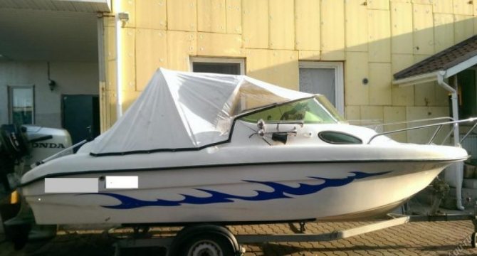 Катер Одиссей 530 для отдыха и рыбалки