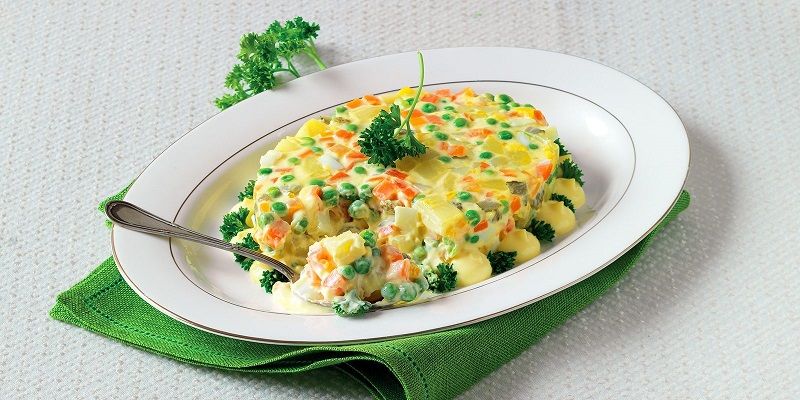 Итальянский салат «Insalata russa»