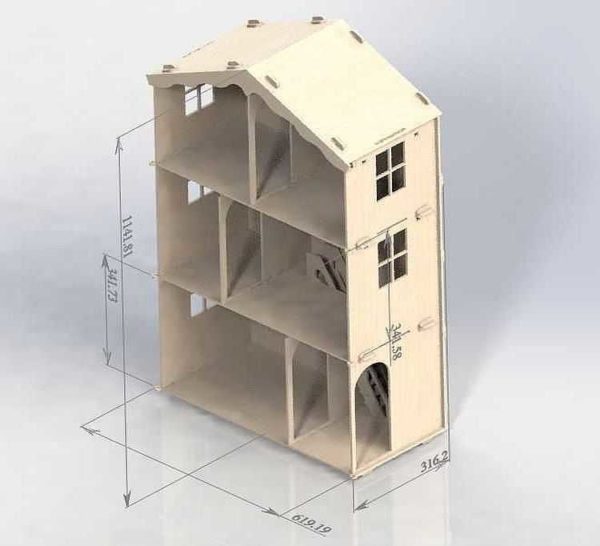 Кукольный домик своими руками