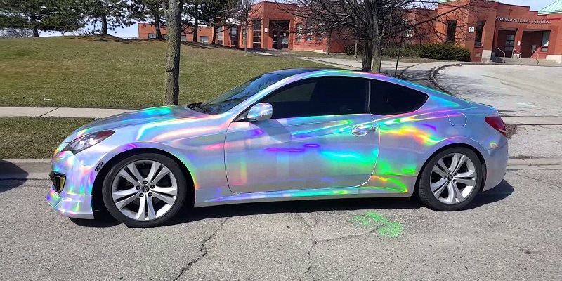 Машины необычного цвета