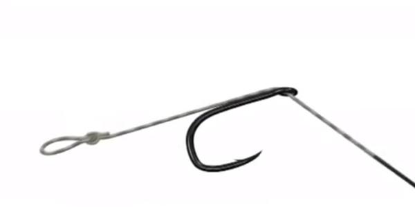 Надеваем крючок