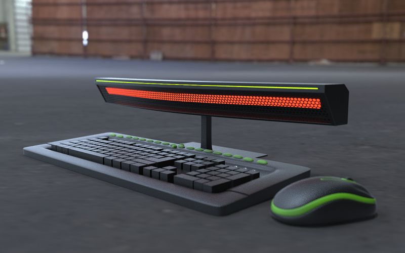 Клавиатура с обогревателем