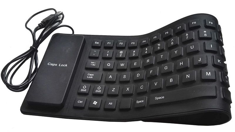 Гибкая беспроводная клавиатура