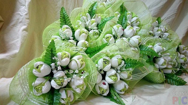 Букет из конфет