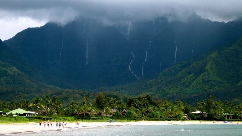 Дожди на острове Кауаи