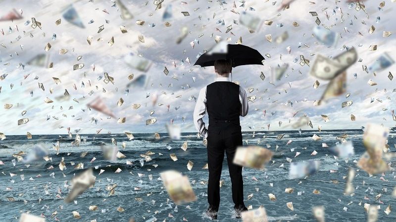 "Денежный" дождь