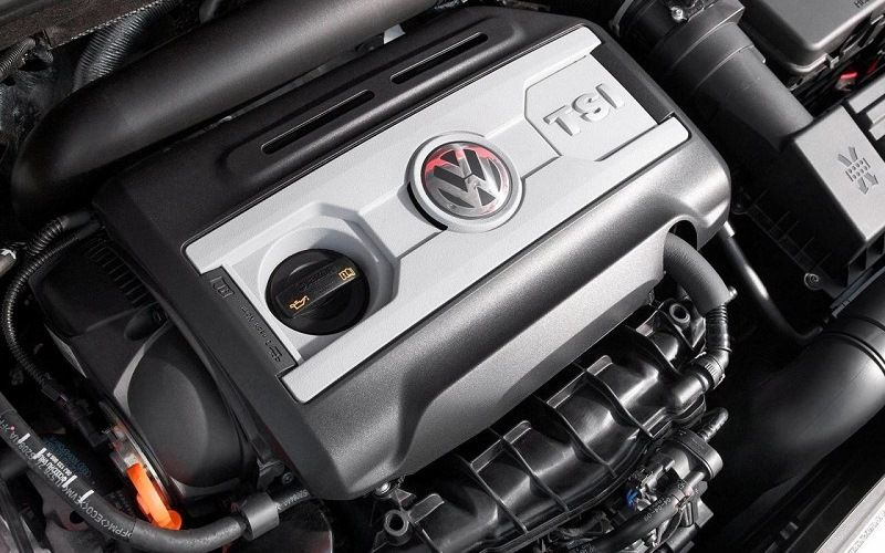 Volkswagen Golf на масле