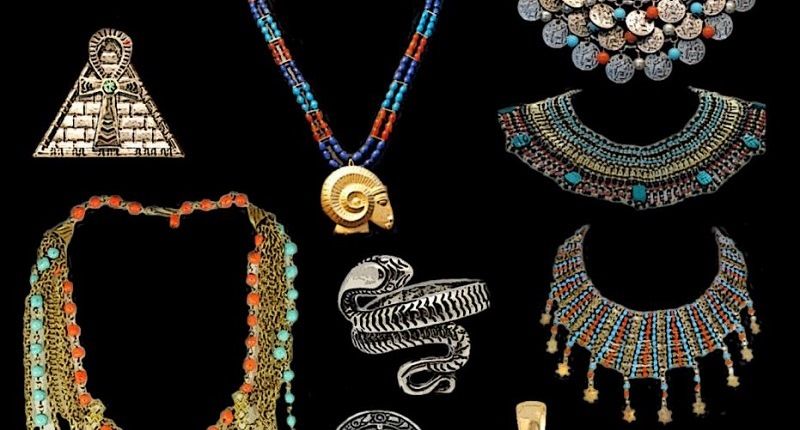 Египетские украшения из бисера