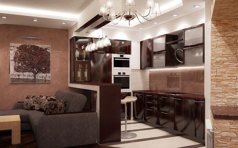 Зонирование кухни