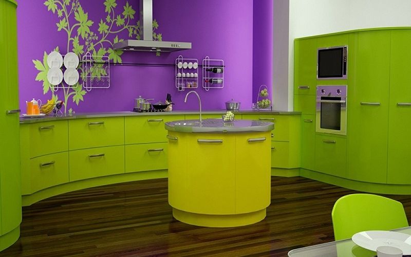 Цветовая гамма для кухни