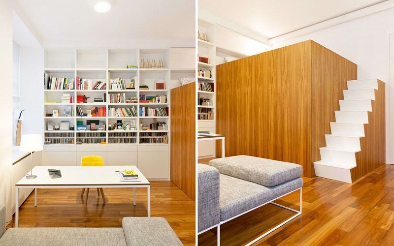 Пристройки в форме куба