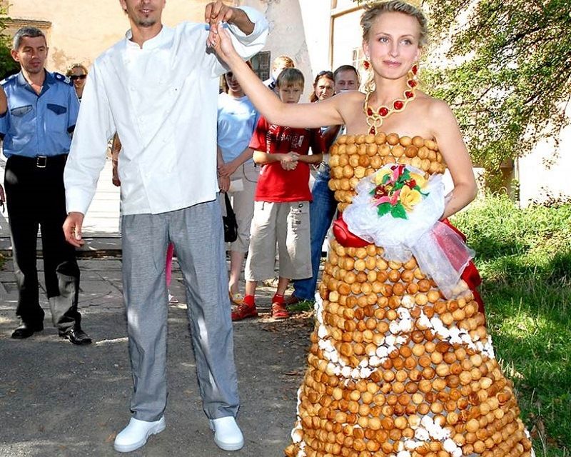 Платье от повара-кондитера Валентина Штефано