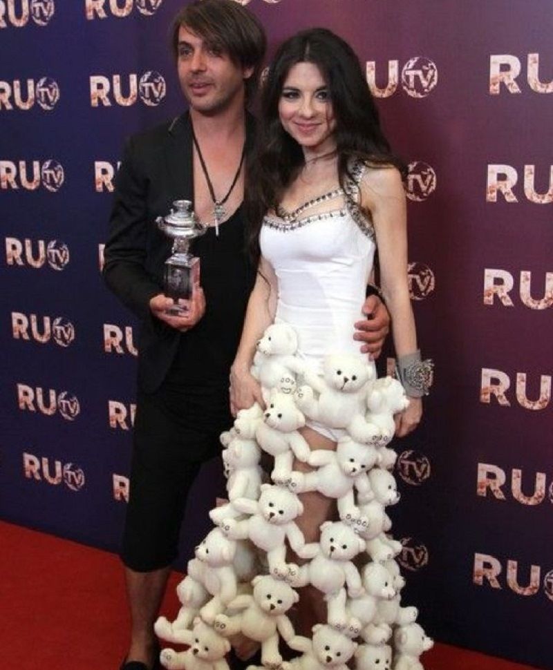 Плюшевое платье Ани Плетневой