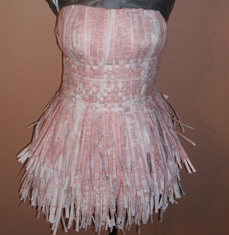 Платье из налоговых деклараций певицы Брит Севедж