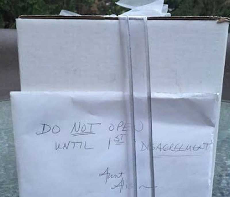 Подарок на свальбу для Кэти и Брэндон Ганн