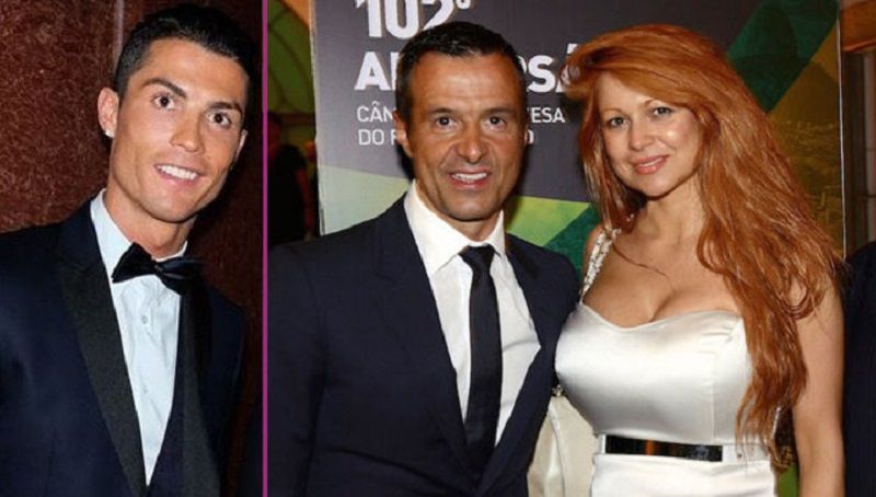 Криштиану Роналду дарит Жорже Мендешу остров