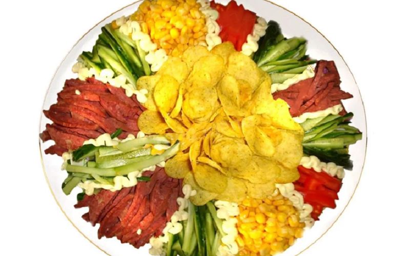 Салат "Радуга"