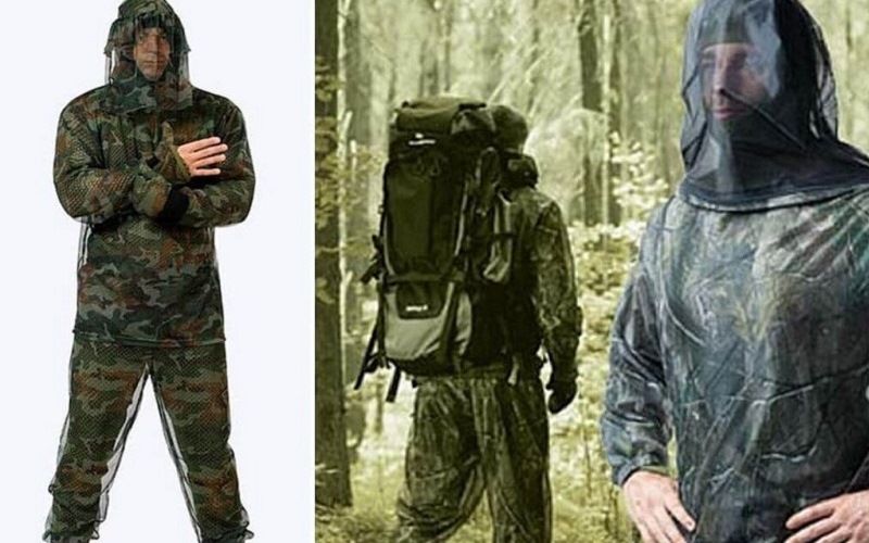 Одежда с защитой от комаров