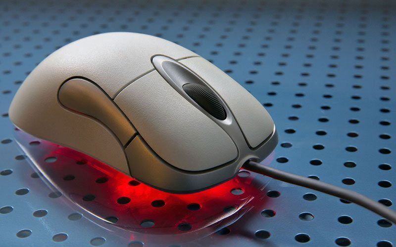 Лазерная мышь