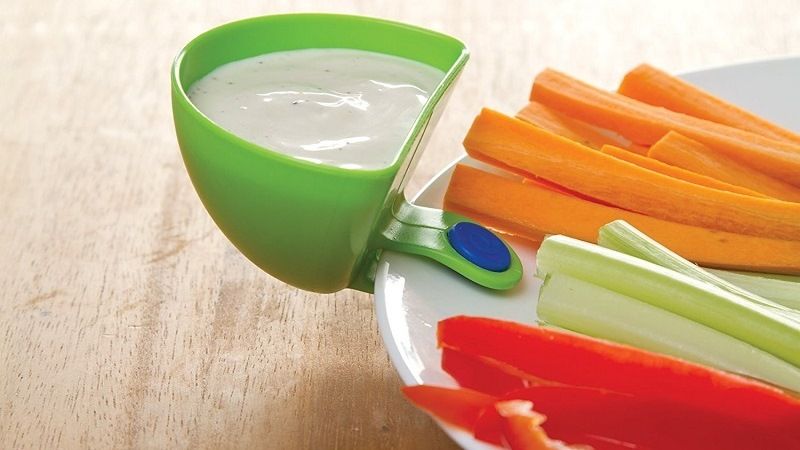 Силиконовая чашка для подачи соусов