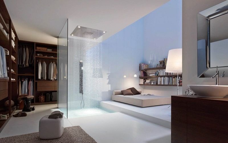 Зона отдыха с ванной