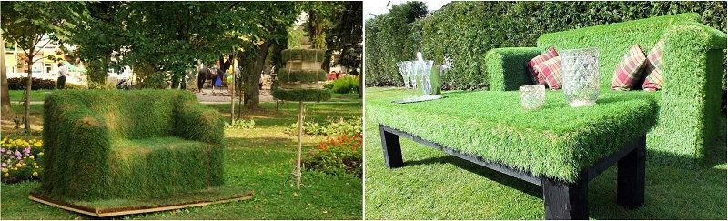 Зелёная мебель