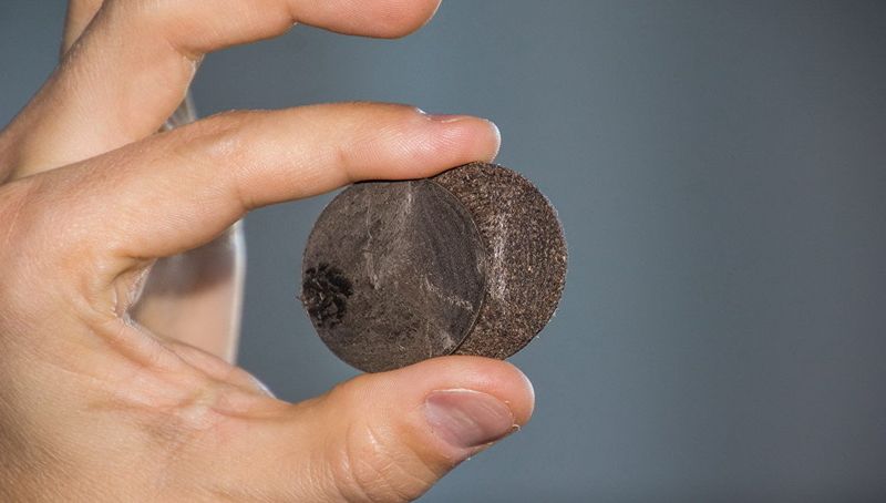 Композитный материал из гречихи