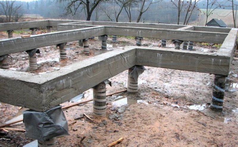 Фундамент по технологии ТИСЭ