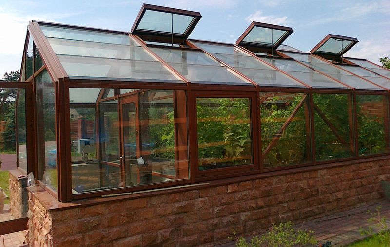 Двойное остекление теплицы