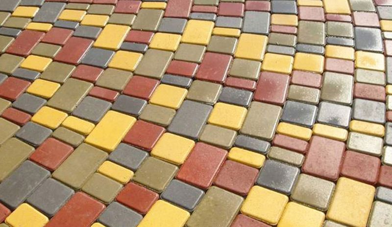 Вибролитьевая тротуарная плитка