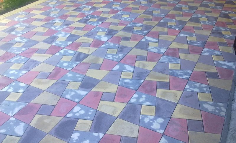 3D-технология в тротуарных плитках