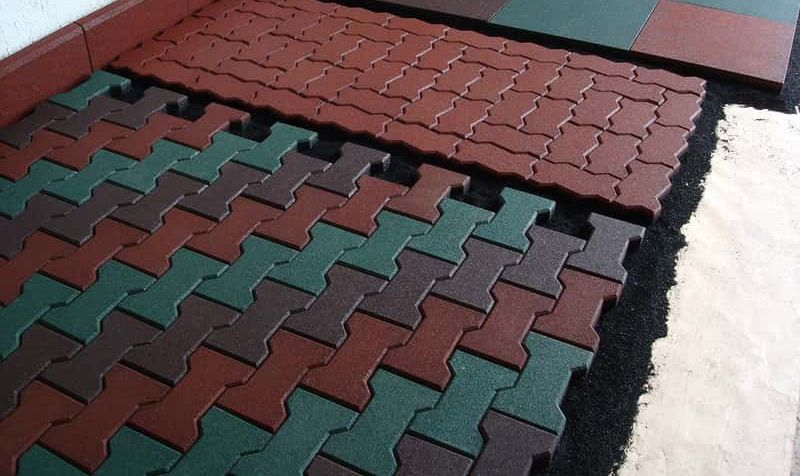 Резиновая плитка