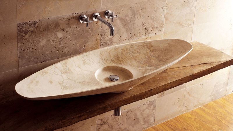Раковина из мрамора
