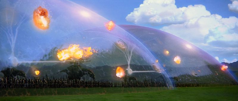 Плазменное силовое поле, защищающее от аварии