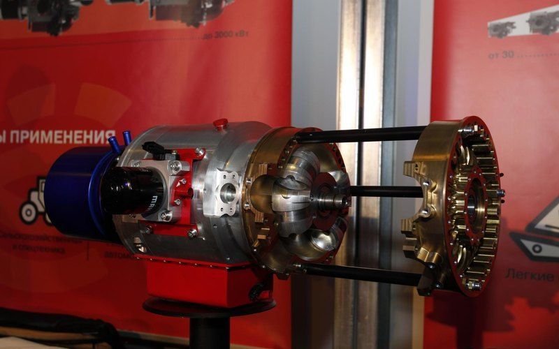 Двухтактный двигатель Iris