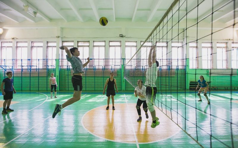 Урок физкультуры