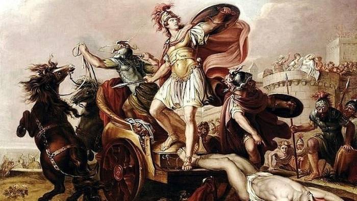 Битва богов при Трое