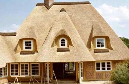 проект дома из соломы