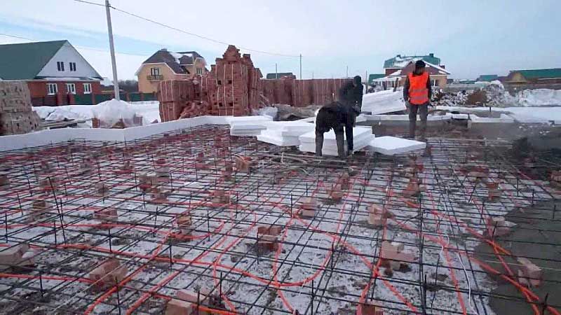 Электродный прогрев бетона