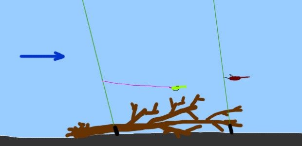 Разнесенные оснастки в коряжнике