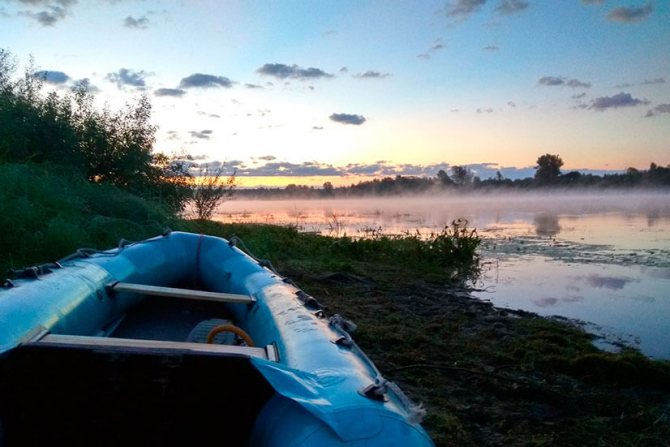 Рыбалка на Оке в Серпуховском районе