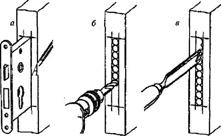 Самостоятельная установка замка